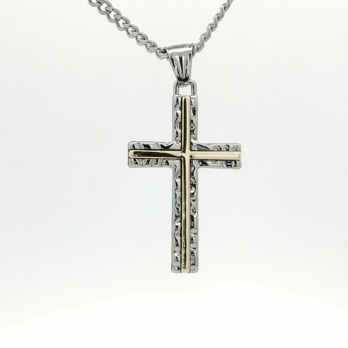 Cross Necklace with Chain - UN-1074